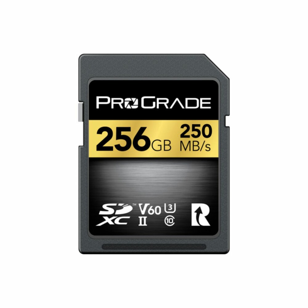 ProGrade 256GB SDXC V60 Memory Card ProGrade 256GB SDXC V60 Memory Card